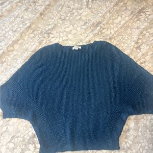 Eesome Deep Blue Crew Neck Sweater